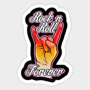 Rock 'n' Roll Forever Sticker